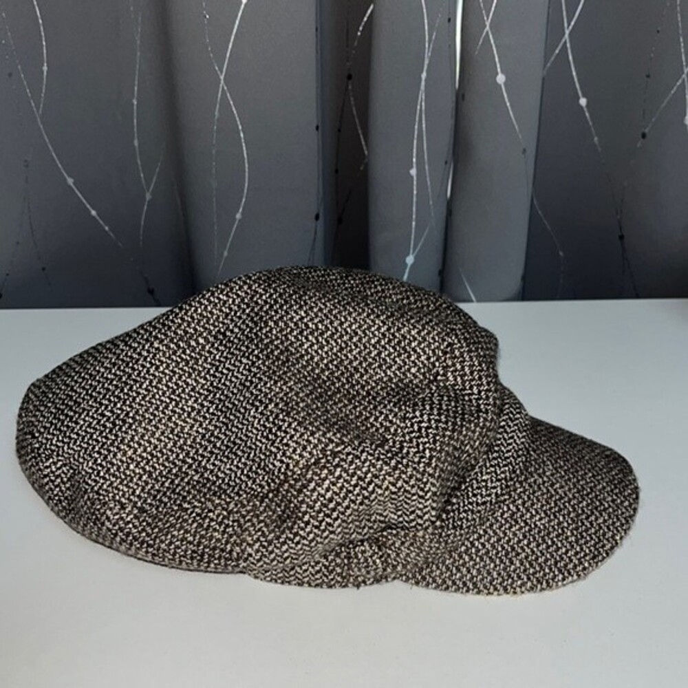 Vintage Brown and gold hat